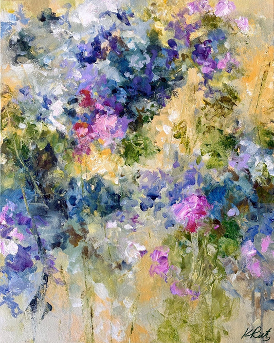 Kathleen Rietz - The Sun Shines Through Acrylic on 16 x 20 Gallery Depth Canvas