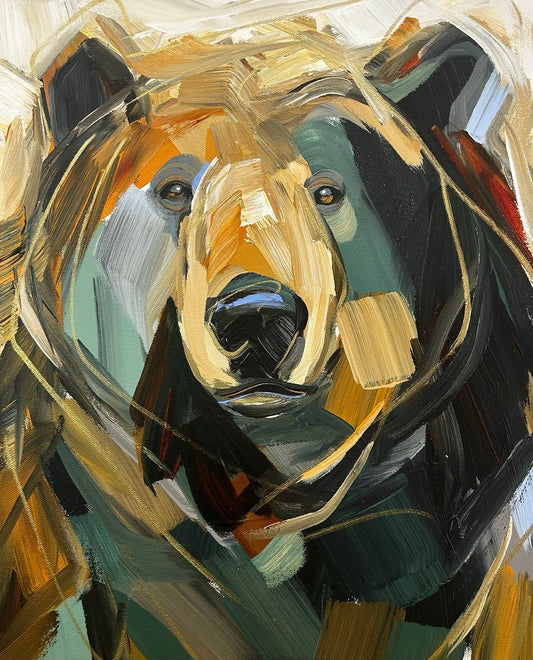 Laura Stevens - Mulberry Wine Acrylic on 16 x 20 Gallery Canvas