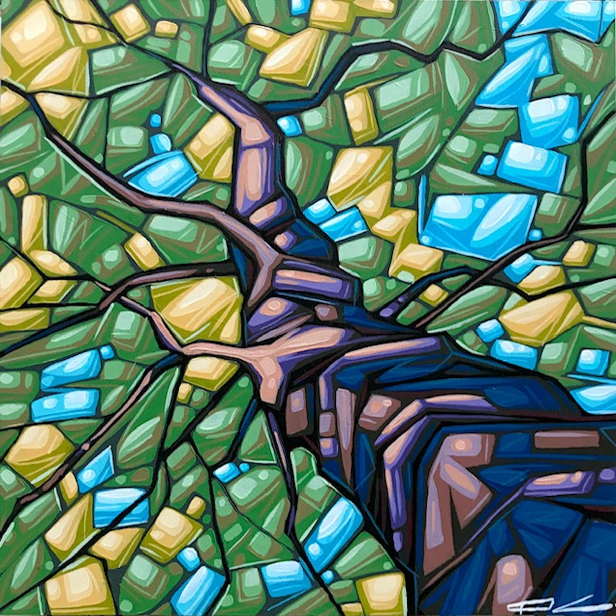 Paul Jacob Chapman — Tree Canopy II