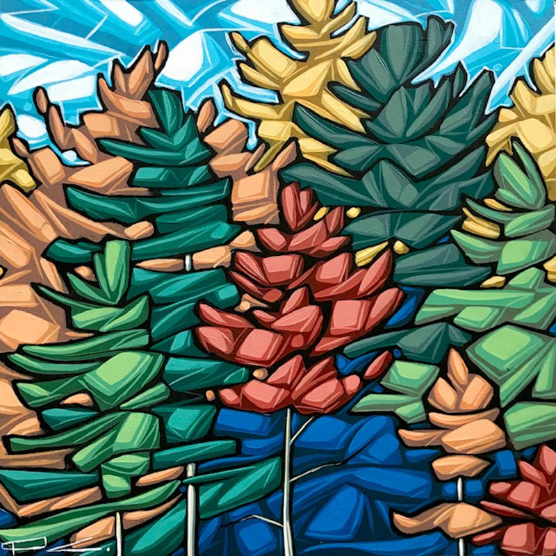Paul Jacob Chapman — Tree Top Colour