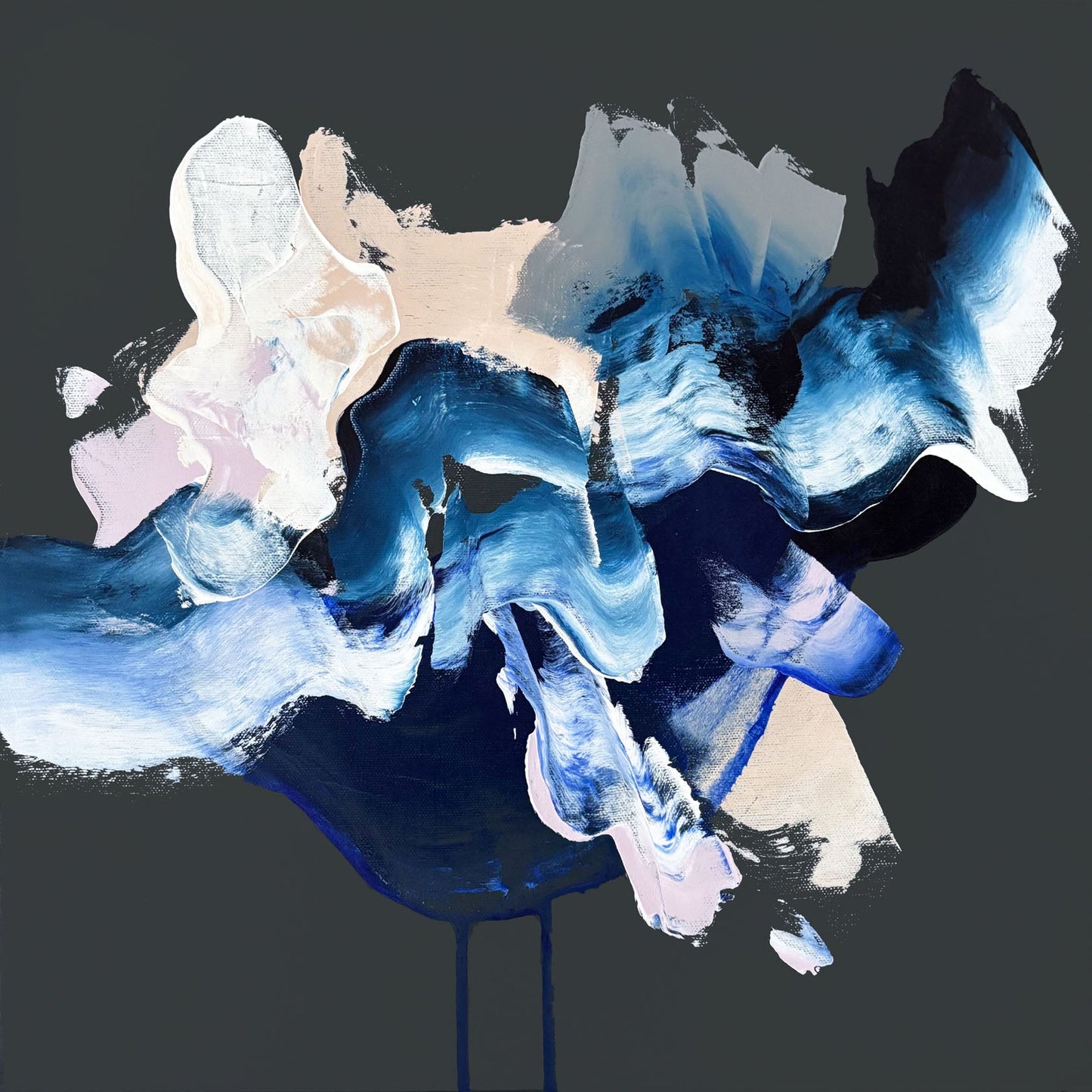 Rachel Albano - The Light In You II Acrylic on  16 x 16 Gallery Depth Canvas