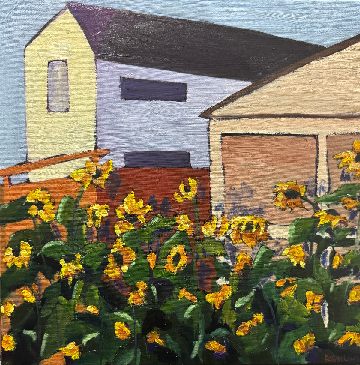 Robin Light — Sunflowers and Infill
