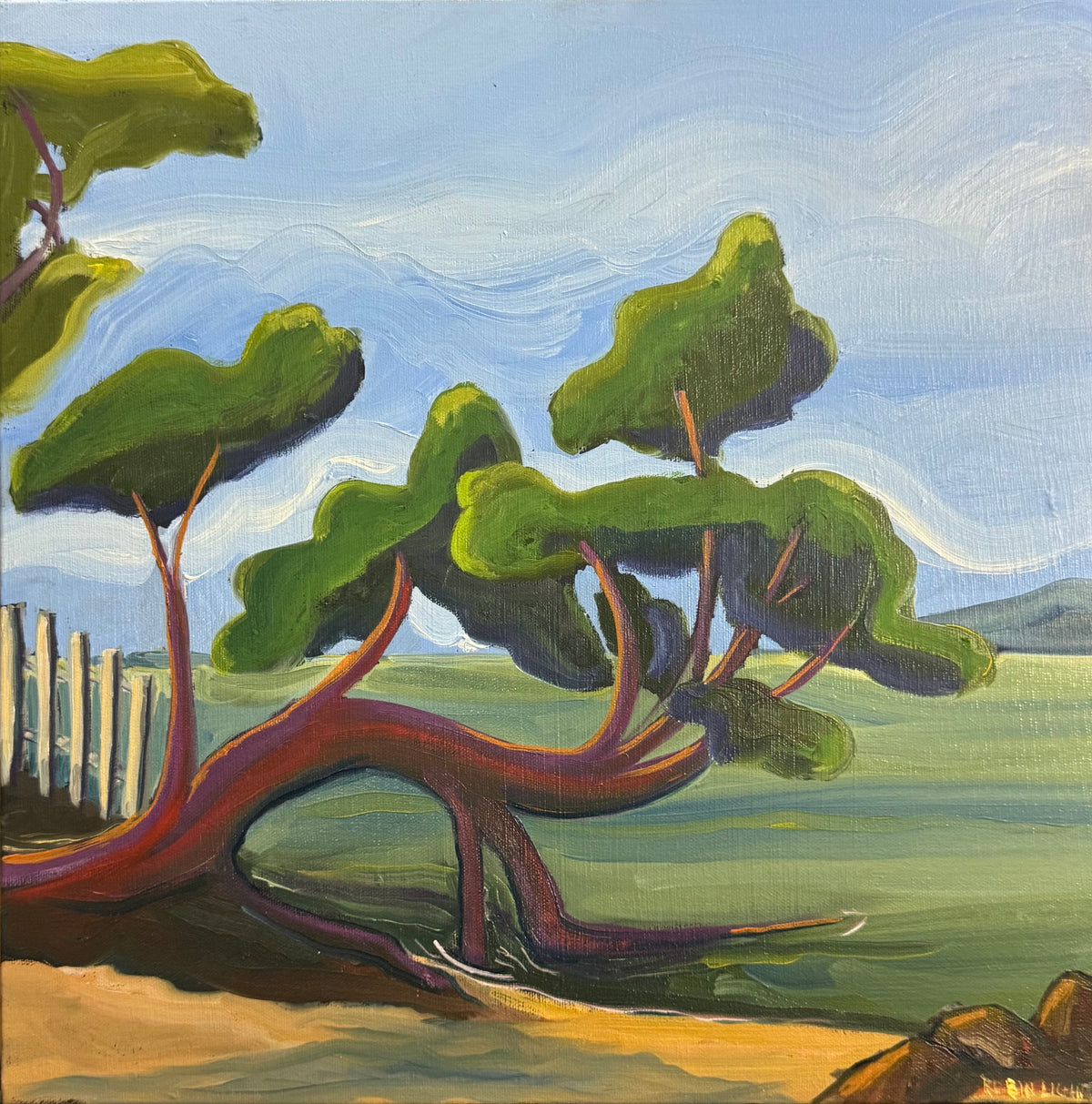 Robin Light — Tree on West Beach