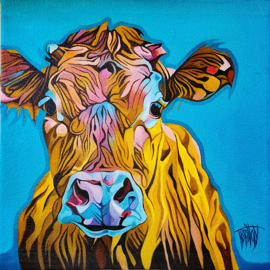 Tracey Britton - Bella Oils on 16 x 16 Gallery Depth Canvas